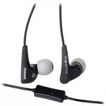 Audeo Perfect Bass In-Ear Stereo Headphones with Mic (Black)