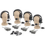 PortaCom PRO-540S 4-User ProLink Single-Ear Wireless Beltpack Intercom System
