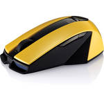 ASUS Wireless 2.4GHz Lamborghini Laser Mouse (Yellow)