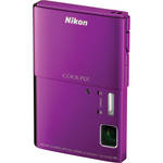 Nikon CoolPix S100 Digital Camera (Purple)