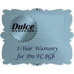 Dulce Systems 1 Year Warranty for PRO FCa 8 GB-16, Single Controller, 3-U Rackmount