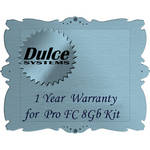 Dulce Systems 1 Year Warranty for PRO RX FC 8 GB 16 Drives Single Controller Kit