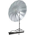 Westcott 7' Parabolic Umbrella (Silver) with 8.0' Stand Promo Kit