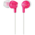 Sony DR-EX14VP In-Ear Stereo Headphones with Mic and Remote (Pink)