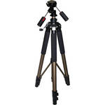 Zeikos 77" 3-Section Heavy-Duty Aluminum Photo & Video Tripod with 3-Way Pan Head