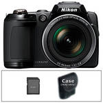 Nikon [Refurbished] COOLPIX 120 Digital Camera with Accessory Kit (Black)