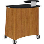 Vaddio Instrukt Lectern with Casters (Kona Blend)