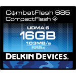Delkin Devices 16GB CompactFlash Memory Card CombatFlash 685