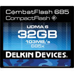 Delkin Devices 32GB CompactFlash Memory Card CombatFlash 685