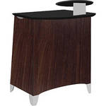 Vaddio Instrukt Lectern with Legs (Assembled, Oiled Cherry)