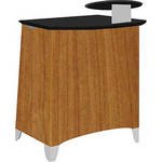 Vaddio Instrukt Lectern with Legs (Assembled, Kona Blend)