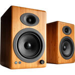Audioengine A5+ 5" Active 2-Way Speakers (Pair, Bamboo)