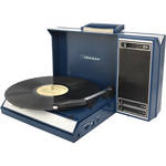 Crosley Radio CR6016A Spinnerette Portable USB Turntable (Blue)