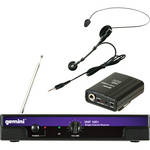 Gemini VHF-1001HL VHF Wireless Headset & Lavalier Combo System