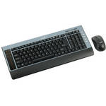 Genius LuxeMate T830 2.4GHz Touch-Panel Multimedia Combo (Black)