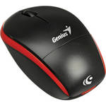 Genius Traveler 9000 2.4GHz Wireless BlueEye Notebook Mouse (Black / Red Trim)