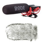 Rode VideoMic Camera Mounted Shotgun Mic & Dead Cat Wind Muff B&H Kit