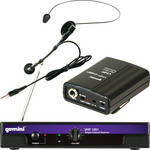 Gemini VHF-1001HL VHF Wireless Headset & Lavalier Combo System
