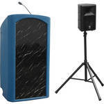 Summit Lecterns Presenter Lectern (Blue Granite)