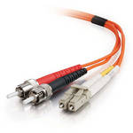 CablesToGo 3m LC/ST Duplex 62.5/125 Multimode Fiber Patch Cable (Orange)