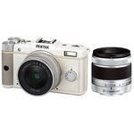 Pentax Q Digital Camera Dual Lens Kit (White)