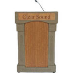 Summit Lecterns DaVinci Integrator Lectern (Beige Granite)
