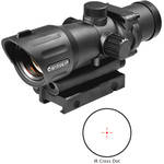 BARSKA 1x30 M-16 Electro Sight Riflescope (Black Matte)