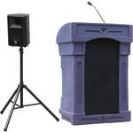 Summit Lecterns DaVinci Presenter Lectern (Purple Granite)