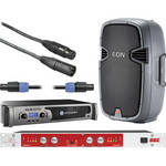 JBL EON 305 15" Speaker Kit with Crown Power Amplifier