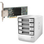 G-Technology 12TB G-Speed eS Pro RAID Array/ExpressSAS R680 RAID Adapter B&H Kit