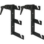 Impact Triple Background Hooks with Superclamps - Pair (Black)