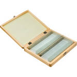 BARSKA AF11566 100 Prepared Microscope Slides with Wooden Case