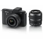 Nikon Nikon 1 V1 Mirrorless Digital Camera with 10-30mm and 30-110mm Lenses (Black)