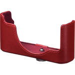 Nikon Leather Body Case for Nikon 1 J1 Digital Camera (Red)