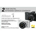Nikon 2 Year Digital Extended Service Coverage for Nikon 1