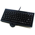 Solidtek Mini USB Keyboard with Optical Trackball