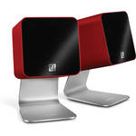 UltraLink UCube Compact USB Digital Speakers (Red)