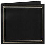 Pioneer Photo Albums Photo Album, Post-Style BSP-46 (Black)