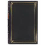 Pioneer Photo Albums Leather Pocket Bi-Directional Photo Album BTA-204 with Memo Area (Navy Blue)