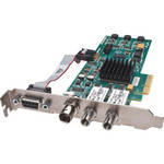AJA 4-LANE PCIe CARD w/3G/HD/SD FIBER I/O