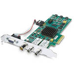 AJA LP 4-LANE PCIe CARD w/3G/HD/SD FIBER