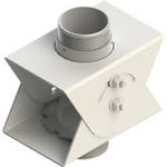 Peerless Industries Custom Cathedral Ceiling Adapter for CMJ455 Suspended Ceiling Tile