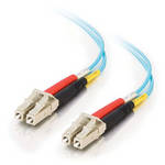 CablesToGo 5m 10 Gb LC/LC Duplex 50/125 LOMM Fiber Patch Cable (Aqua)