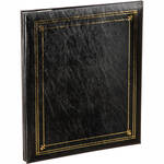 Pioneer Photo Albums 16-Pocket 5x7 & 8x10 Refillable Album (Black)
