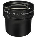 Opteka 3.3x High Definition II Telephoto Lens for Video Cameras (52/55/58mm)