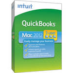Intuit QuickBooks 2012 For Mac (3-User)
