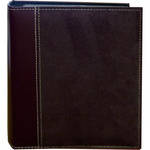 Pioneer Photo Albums Suede Sewn Album (Dark Brown)
