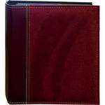 Pioneer Photo Albums Suede Sewn Album (Burgundy)