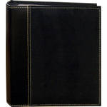 Pioneer Photo Albums Suede Sewn Album (Black)