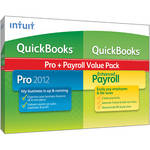 Intuit QuickBooks Pro 2012 + Payroll Enhanced Value Pack Software - 3 Employees